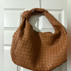 New Woven Tan Women's Bag